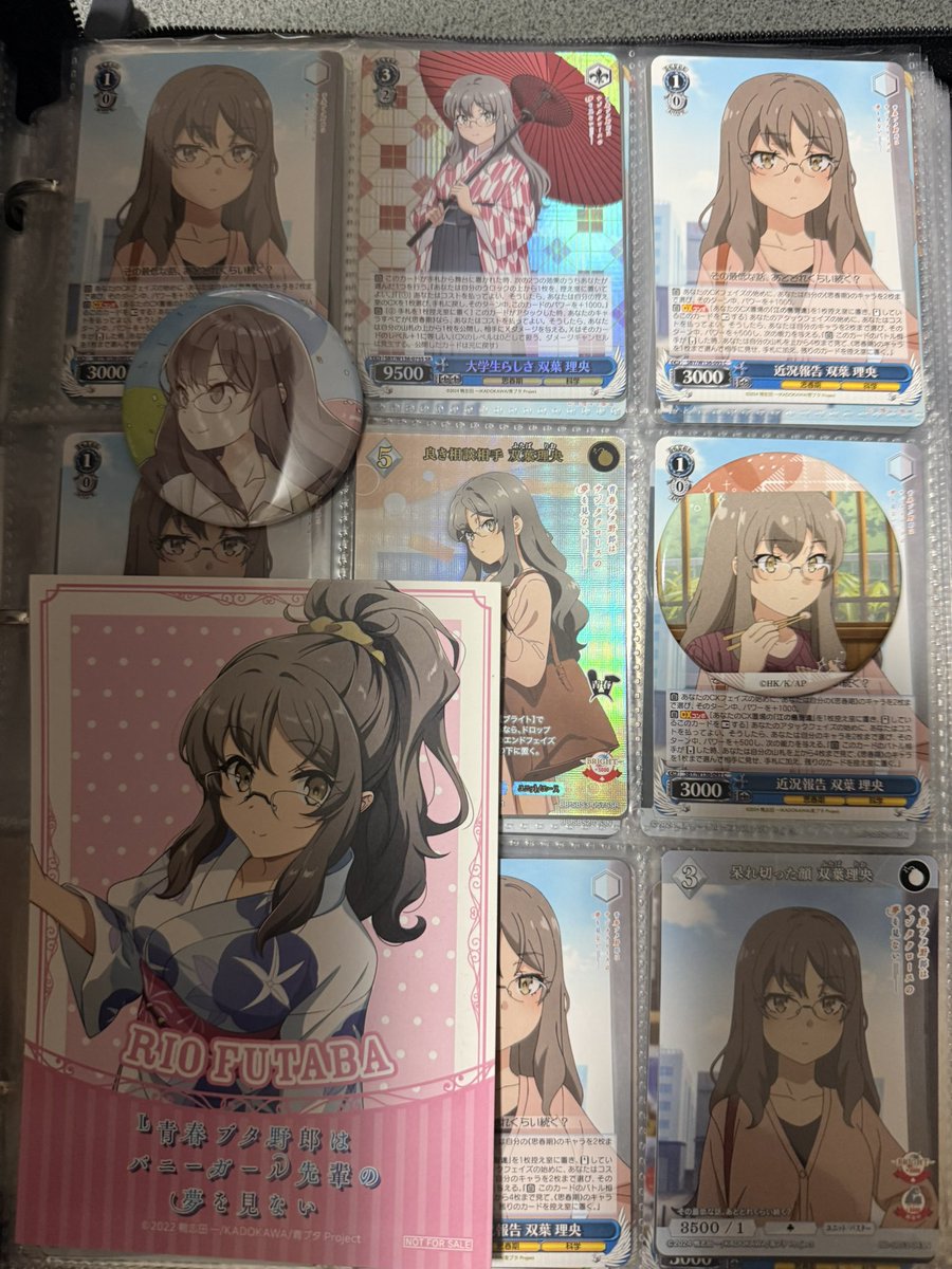 torayarosab's tweet photo. ギリギリアウトか。
お誕生日おめでとう御座いました！
忙しかったんです。許してください。
あとグッズ少ないのも
#双葉理央誕生祭2026 
#双葉理央生誕祭 https://t.co/Dia2he8acj