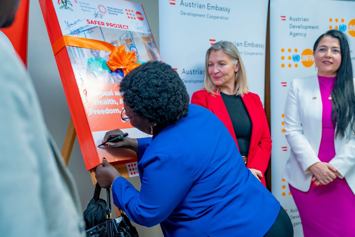 NajibSsesanga's tweet photo. Protecting women and girls requires more than responding to violence.
#SaferProjectUG
It means challenging the harmful practices that sustain it, including child marriage & FGM, while strengthening survivor-centred services and ensuring access to justice without stigma https://t.co/qcnEJAsKnJ