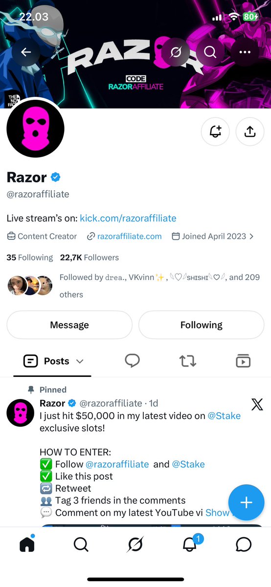 seayhave's tweet photo. @DafrenZhao @razoraffiliate razor https://t.co/Z2H9vv3qlG