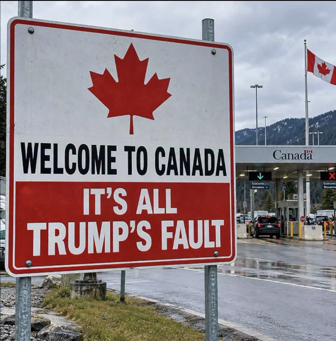 Commonsensepre2's tweet photo. @JayGenXer It’s great knowing though that you can just blame Trump and the vast majority of Canadian sheep will accept that👍🏻 https://t.co/kYsF2XWAkS