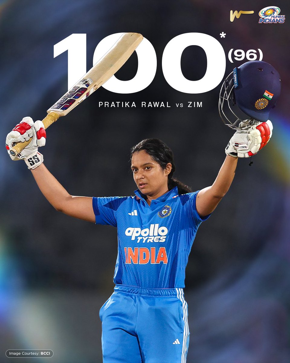 mipaltan's tweet photo. An innings full of class from Pratika ✨💯 https://t.co/CJ4A00Yjf0