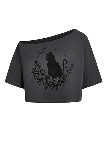 XO_Chop's tweet photo. I just received SOLY HUX Women's Off The Shoulder Crop Tops Y2k Graphic Tees Grunge Shirts | Short Sleeve, Loose Fitted, Streetwear, Cute - Large - Dark Grey from Anonymous via Throne. Thank you! https://t.co/3H6wvqY4OJ #Wishlist #Throne https://t.co/WY3KURRGnc