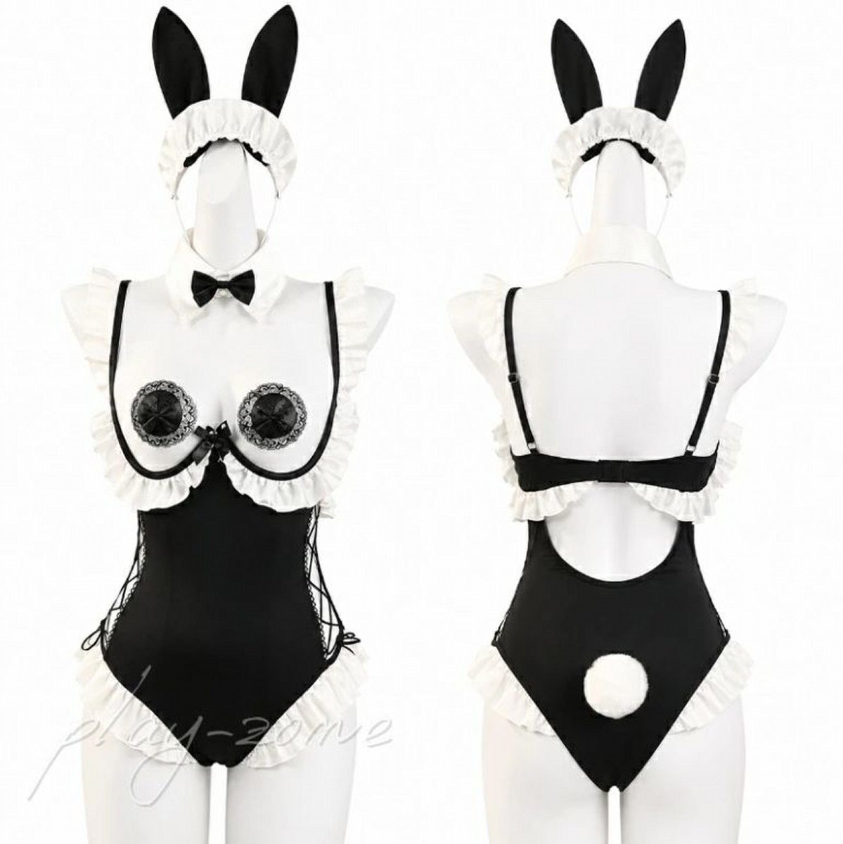 hinekurebow's tweet photo. 「お乳丸出しメイドバニー」発売中！ https://t.co/14uWUI8v7P https://t.co/57FCzHhEJF