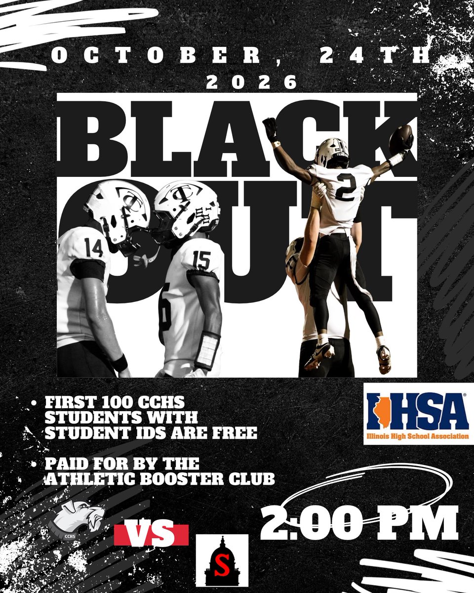 CCHS165's tweet photo. We are one day away from some Terrier playoff football! 🏈  Let’s pack the stands at Bleyer Field tomorrow at 2pm. #terrierpride https://t.co/FRZLuFvUad