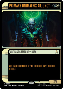 MTGGoldfish's tweet photo. Hard to play a 4-mana 2/3 but double strike everywhere is quite scary. More previews at https://t.co/Rj2m6SkZ04

Source: https://t.co/tpXpyhsMlJ
🎨: @JodieMuirArt https://t.co/3n1RukZmbX