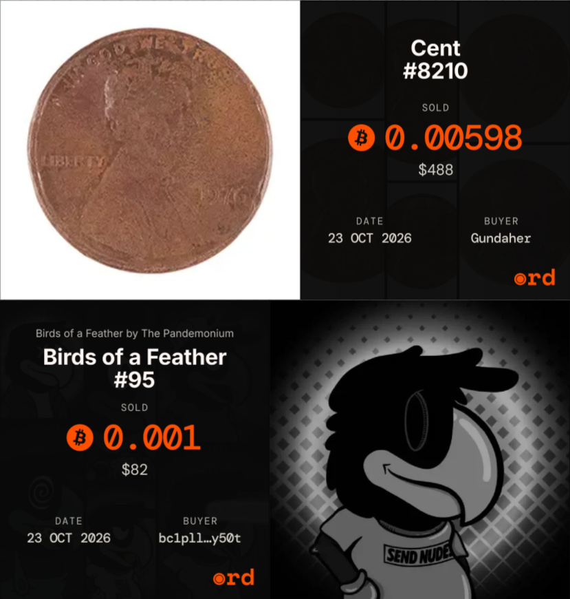 ord_net's tweet photo. Significant red CENT from 1976 &amp; Birds of a Feather by @ThePand3monium collected on https://t.co/bVvvumSPFH ◉ https://t.co/S3PT3FLaX5