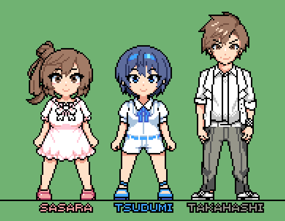 Ib_chan1224's tweet photo. さとう・すずき・たかはし描いた https://t.co/ygvgvSM14D