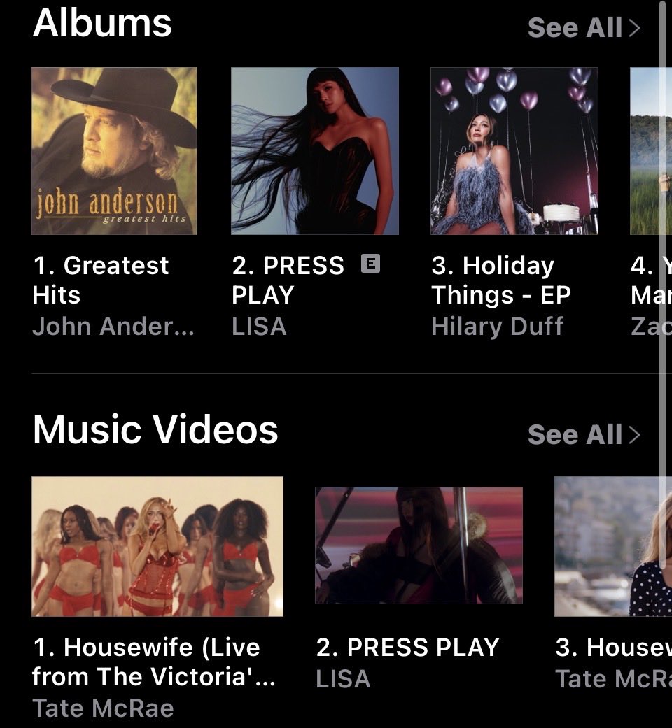Lilisa_updates's tweet photo. LISA’s “PRESS PLAY” secures the #2 spot on the U.S. iTunes Albums Chart! 🇺🇸 https://t.co/euQxLudVm3