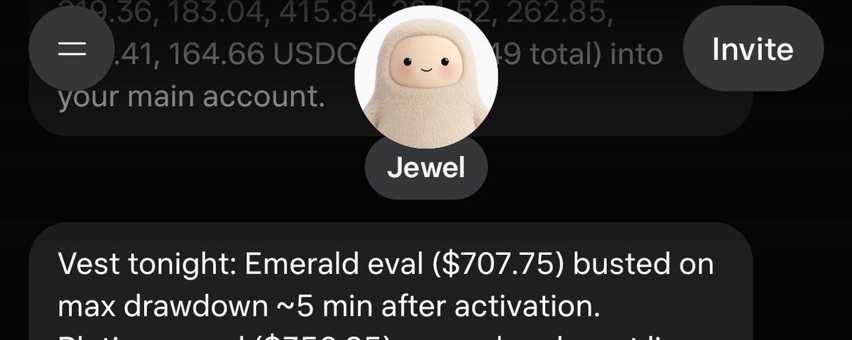 Alexproptrades's tweet photo. When your already feeling like shit from blowing your account and your AI messages you this: https://t.co/VQPA31Fgik