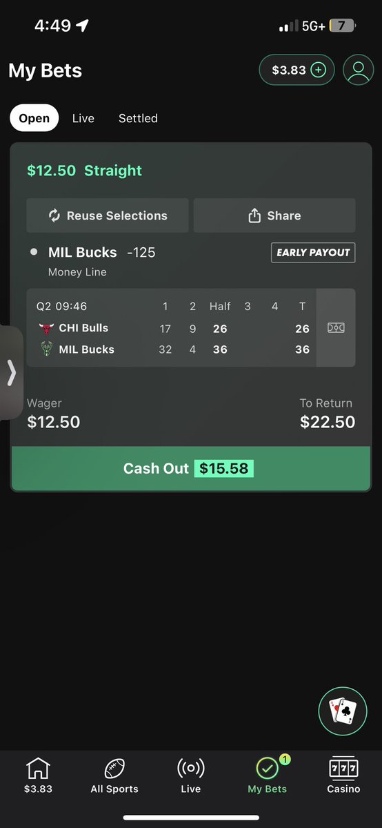 Bronxbombe15614's tweet photo. Goal is to start with small bankroll and show it can grow 

$15 dollars into more or broke …. https://t.co/VESU3l0YSb