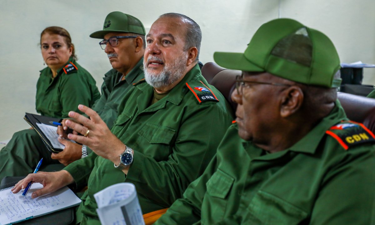 MMarreroCruz's tweet photo. En la medida en que continuemos aportando a la implementación de las transformaciones hasta el nivel local, también estaremos fortaleciendo la preparación para la defensa.

Así lo destacamos hoy en la Zona de Defensa San Francisco de Paula.

#CubaSoberana

https://t.co/Z1v2jSvggX https://t.co/yDJvRFnNta