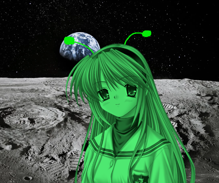 tomoyolessthan3's tweet photo. scientists find new life on the moon https://t.co/E3ewbVwUIM