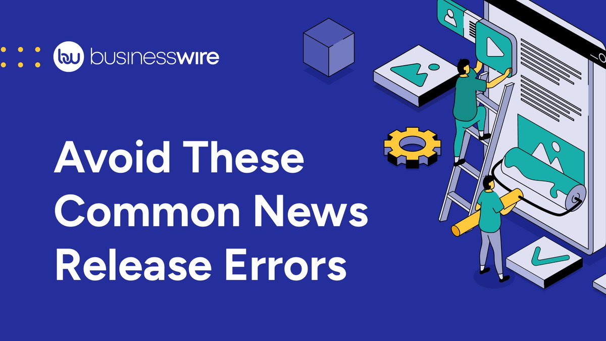 BusinessWire's tweet photo. A missing detail. An inconsistent number. A formatting slip. These are the kinds of mistakes our editorial team helps catch before your news goes live. Learn the most common press release errors to watch for: https://t.co/KuyH0ONVqD
#PR #MediaRelations #Editing https://t.co/85a8UyDasH