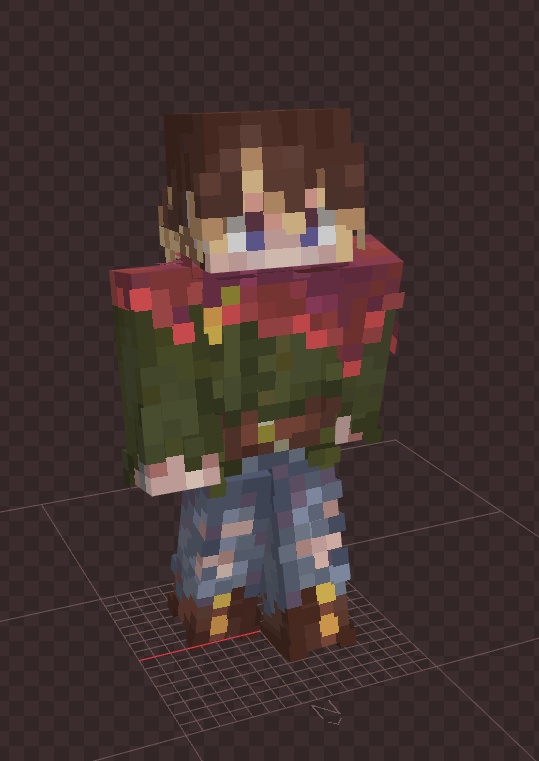 wineblud's tweet photo. My Cowboy westico tubbo! I just really missed making skins ig- love the wild west and cowboy theme a lot! 
all he needs is just a horse now- or a donkey
#tubbofanart #qsmp2 

https://t.co/qOvjUJg0gM https://t.co/Gkif9cmers