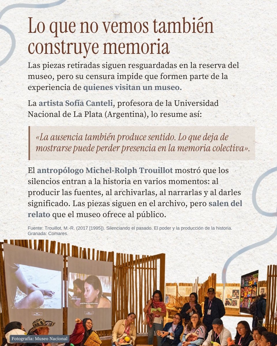 Instituto_CAPAZ's tweet photo. 1️⃣ ¿Qué pasa cuando una historia no aparece en el museo? 👀

En esta nueva entrega de nuestra serie, hablamos de las ausencias en el Museo Nacional y de las memorias que todavía luchan por ser reconocidas como parte de nuestra historia. https://t.co/qfQPTVvioE