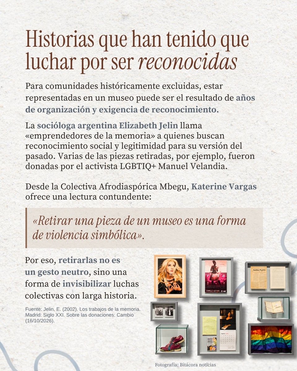 Instituto_CAPAZ's tweet photo. 1️⃣ ¿Qué pasa cuando una historia no aparece en el museo? 👀

En esta nueva entrega de nuestra serie, hablamos de las ausencias en el Museo Nacional y de las memorias que todavía luchan por ser reconocidas como parte de nuestra historia. https://t.co/qfQPTVvioE