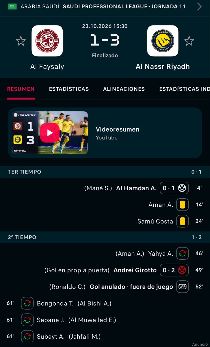 patriotacule's tweet photo. Que locura lo del Bicho, se ha quedado a tan solo 3 goles de marcar un Hat Trick. 

Es el GOAT serresiete SIUU!! https://t.co/vqhDWlbE5a