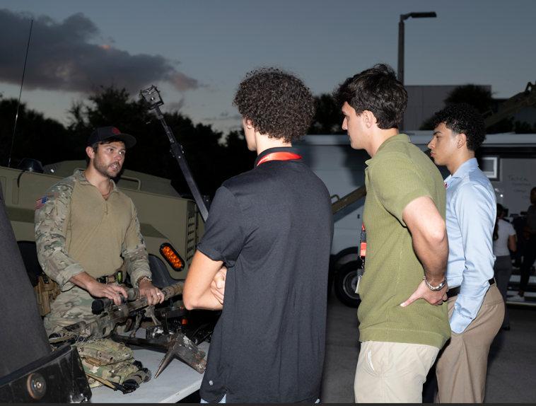 FBIMiamiFL's tweet photo. College Night at FBI Miami: Career goals just got an upgrade!

On Tuesday, October 21, FBI Miami welcomed college students for an inside look at what it means to build a career with the FBI! From getting a glimpse into SWAT operations and learning about the physical fitness test for special agents to exploring the Evidence Response Team, students got to see just how many career paths exist within the Bureau.

FBI Miami is proud to connect with the next generation of public servants, share career opportunities, and inspire students to explore how their skills can make a difference.

Your future could be closer than you think. Are you ready to answer the call?