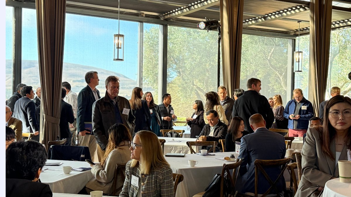 Biocom's tweet photo. Our Bay Area CEO Summit is in full swing, with life science leaders gathering at Ram's Gate Winery in Sonoma for a day of insightful discussions and meaningful connections. Join the conversation and share your favorite moments by using #BiocomCEOSummit. https://t.co/BXV6ZtXul7