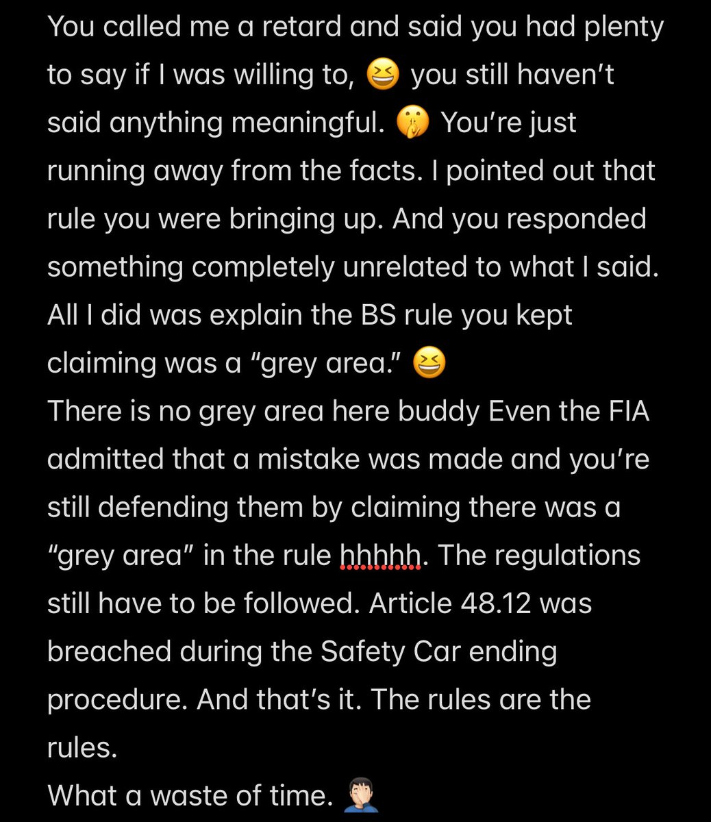 b_lvckbeard's tweet photo. @kshatriya_ninja @treyk__47 @F1Cox256 🤦🏻‍♂️ https://t.co/bQWaPc4SD6