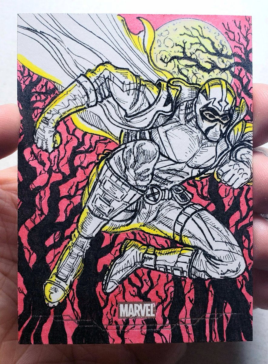ariel_aguire's tweet photo. * FANTOMEX! *
🌈 2026 Topps Neon: Marvel! 🌈
#arielsartwork #fantomex #xmen #sketchcard #topps #neon #marvel #toppsneon #marvelneon #neonmarvel #marvelcards #tradingcards #process #sketch #pencil #ink #pen #micron #marker #copic #posca #colorpencils #prismacolor #mixedmedia https://t.co/JJKOAauL8d