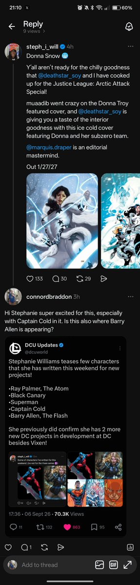 IstarFlash's tweet photo. Nevermind, she used the wrong image. Wally will be in this issue, but we might still get Barry https://t.co/WdJsaw9g84