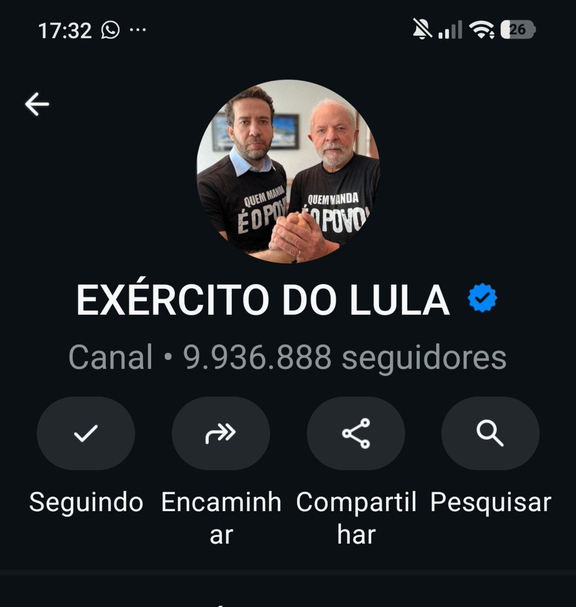 JaqueVenturini1's tweet photo. PESSOAL, URGENTE! Falta pouquinho pra 10 MILHÕES

Tô maravilhada com a nossa força

#ExercitoDoLulaRumoAos10Milhoes https://t.co/Lrmpb1Kka7