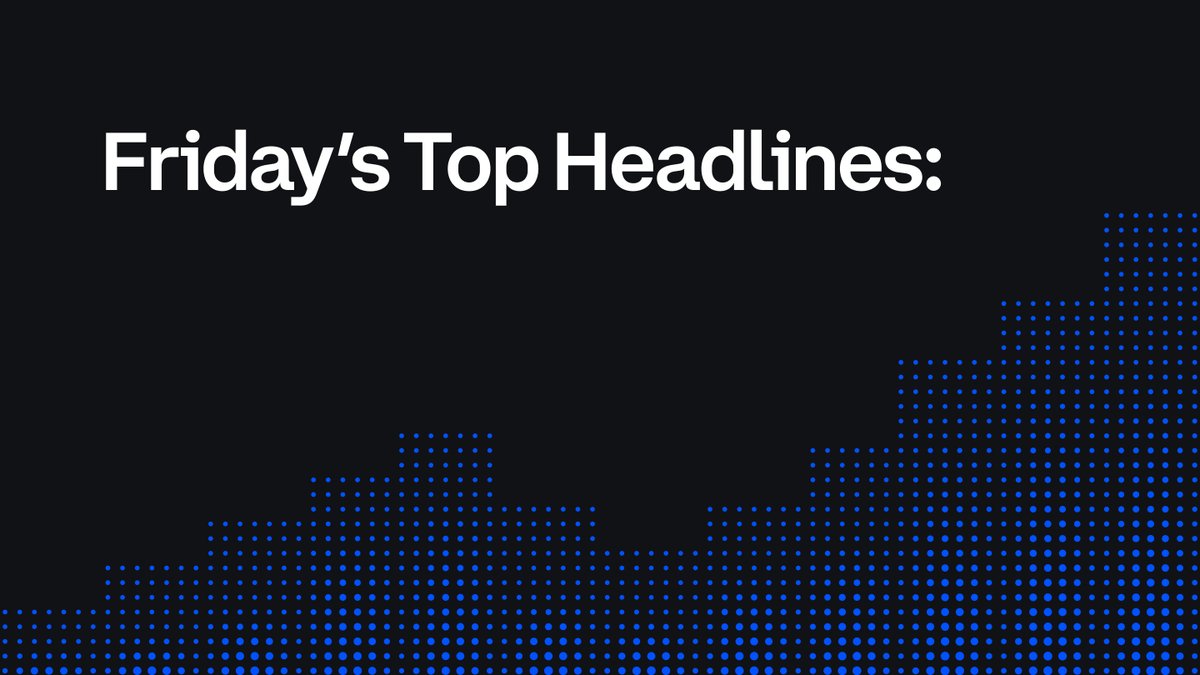 CoinbasePredict's tweet photo. Today was a big day for financial markets, here are the 8 headlines you need to know ↓

1. The McRib is coming back soon (iykyk). 

2. The Fed purchased $3.653 billion in short term Treasury bills today.

3. Brent crude oil soars above $116/barrel for the first time since May.

4. A tanker carrying 40,000 tons of Russian diesel is reportedly en route to New York ⁠following ​agreement with President Trump.

5. Apple overtakes Nvidia to become the world’s most valuable company.

6. Amazon has scrapped plans to build data centers in Northern Virginia after widespread opposition from residents.

7. Elon Musk says Tesla will increase the production of Megapacks "as much as possible" due to the extreme demand from data centers.

8. OpenAI is reportedly closing in on a $30 billion funding round at a $1.25 trillion valuation.

If you enjoyed this post, you’ll love following @CoinbasePredict.