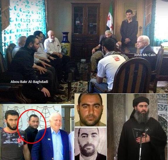 360CNN's tweet photo. It appears that fmr ISIS leader Al Baghdadi was a Mossad member as well as a Israel Terrorist leader appointed by the Obama_Biden_Hillary (Sec Gen) to lead a resurrected ISIS Caliphate on behalf of Israels Mossad and the CIA using fmr Sen John McCain as their DC Point Man https://t.co/runiMwIMH7