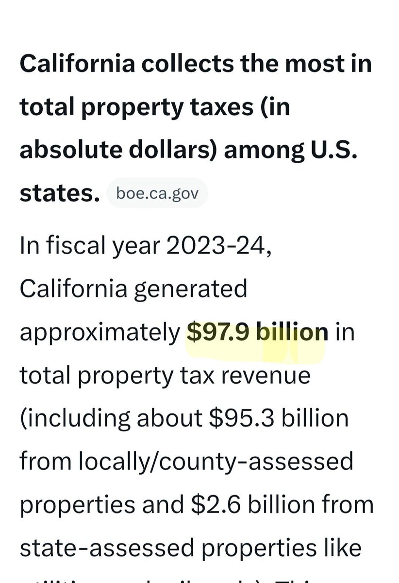 rascal113646's tweet photo. @kron4news Now tell us how much money San Francisco Households could save by eliminating Property Taxes.

California politicians force us to pay $100 Billion dollars each year to live in our own homes.

That's disgusting. https://t.co/kpsI32bEnV