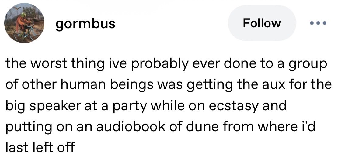stanieldemaniel's tweet photo. mike except his guilt over it is purely performative. he'd do it again. he'd do it sober. he was in the middle of an important plot point. https://t.co/WUX9etd4e7