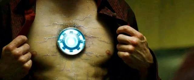 SBT_GS26's tweet photo. @peggyflanagan Speaking of "disconnected" what the hell in that on your chest?  Are you trying to dress up like Iron Man for Halloween, cause if so, your Arc Reactor is disconnected. https://t.co/3Pczdy6p2O