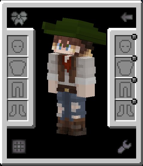 junbleep's tweet photo. updated version of tubbo cowboy skin YEAAAHHH!! link in replies >:D https://t.co/Fzn8jHLImE
