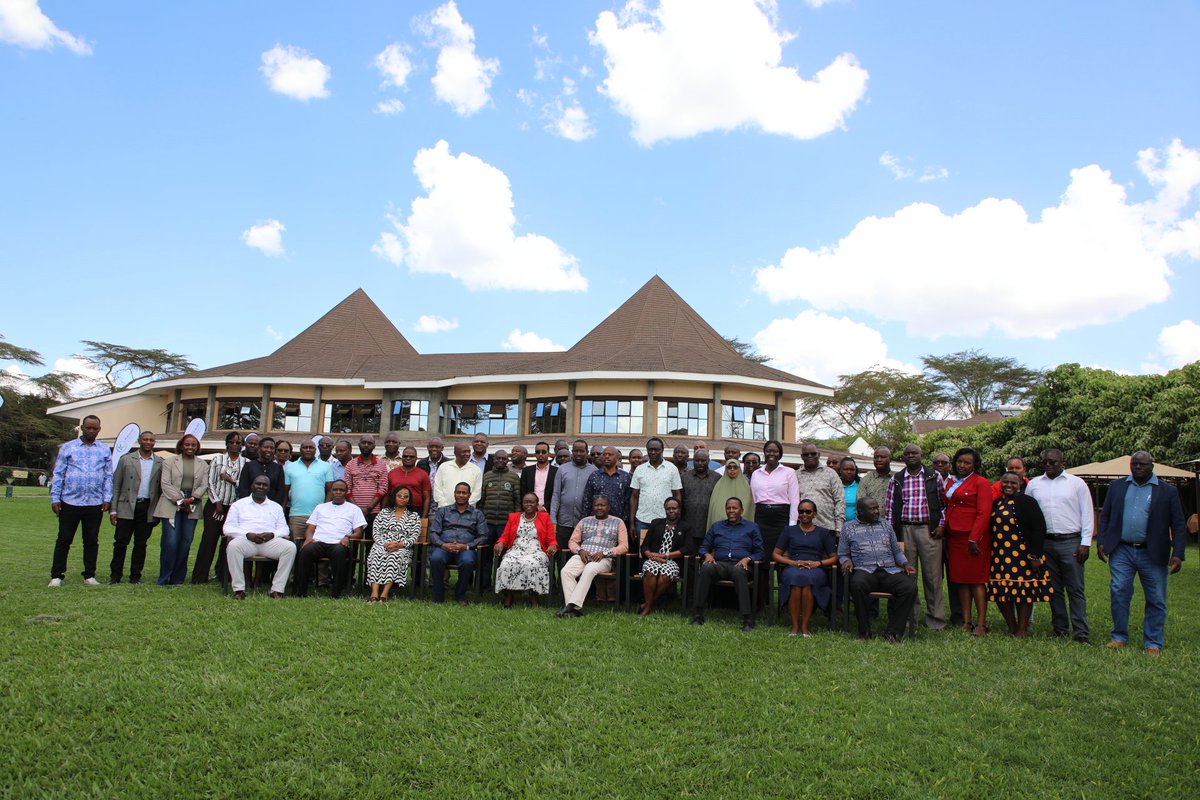 NemaKenya's tweet photo. The CS Environment , Climate Change and Forestry, Dr. Deborah Barasa, EGH has called for a result oriented approach in undertaking environmental activities. "It's not about processes but the results and impact of the projects and activities we do," the CS said.

The CS was speaking today as she graced the NEMA Management, Regional Directors of Environment (RDEs and County Directors of Environment (CDEs) meeting in Naivasha.

 She emphasized on the need to put in place mechanisms for Monitoring and Evaluation (M&E) of all environmental projects to enable collection of credible data that depicts results and outcome of projects and activities.

The CS expressed her support for the Authority in implementation of it's mandate and provision of necessary resources.

She indicated her support to various policy interventions that NEMA is undertaking especially on staffing and implementation of various regulatory regimes. She further urged NEMA to invest in technologies that enable management and measurement of its performance.