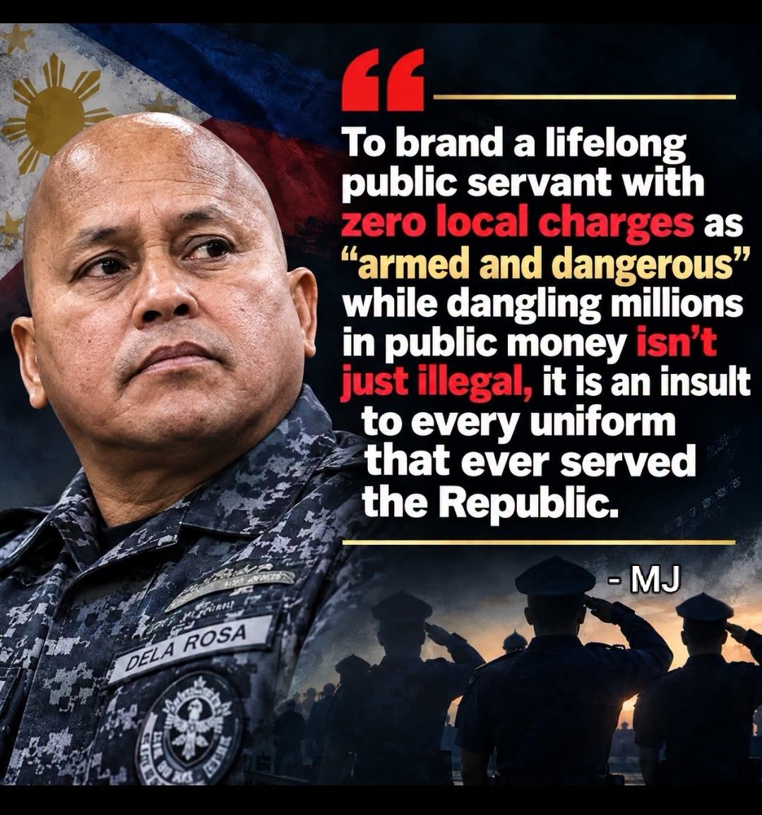 missjilliam's tweet photo. ₱50M of taxpayers' money to hunt a citizen with NO warrant. Isn't that unlawful? Under Article III, Sec. 2 of the 1987 Constitution, state-funded rewards need a valid warrant from a local judge. An international tribunal's warrant cannott override our courts. https://t.co/kSMgvjP8ST