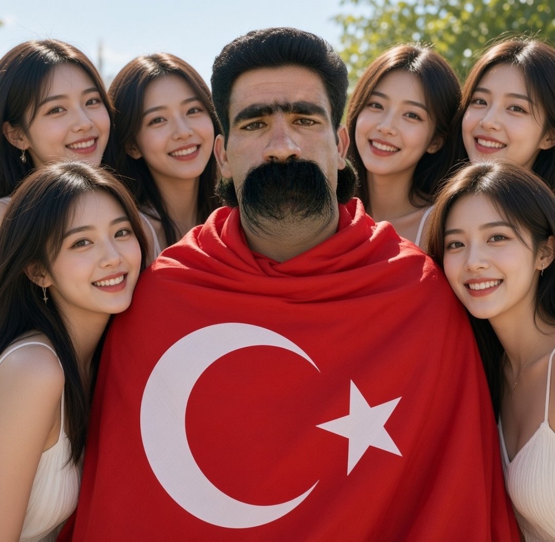 yawhwhwhwhwu's tweet photo. Her Türk erkeğine düşen bir Çinli kız sayısı 😄 https://t.co/1NvMrSscye