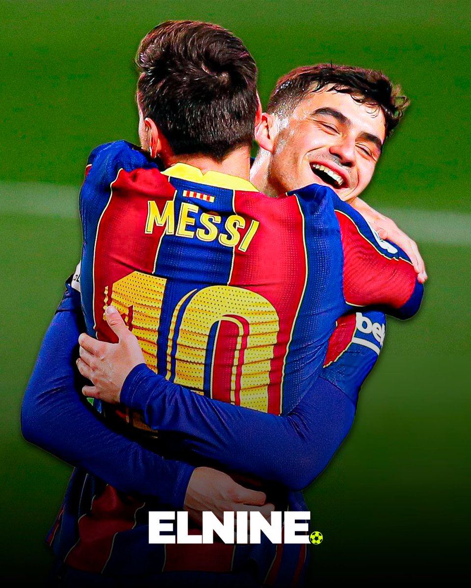 ElNineES's tweet photo. 🥹🇪🇸🇦🇷 PEDRI sobre su tiempo como compañero de LIONEL MESSI en el BARCELONA: "Tuve la suerte de jugar con él. FUE UN AÑO Y SE ME HIZO CORTO, me hubiese gustado haber estado muchos años más con él. 

Tanto en los entrenamientos, como en los partidos, aunque no te dijese nada, el solo verlo entrenar aprendías de él.

ES EL MEJOR DE LA HISTORIA. Hay gente que dice lo contrario, pero que yo haya visto NO HAY NADA IGUAL.

SIN DUDAS ES EL MEJOR. NO SE PUEDE COMPARAR CON NADIE.

Cuando llegué al BARCELONA tenía 17 años, cuando un jugador da TRES TOQUES, ÉL YA HABÍA DADO SIETE. En un partido, cuando veías que estaba con dos marcas, se la dabas igual porque sabías que iba a salir."