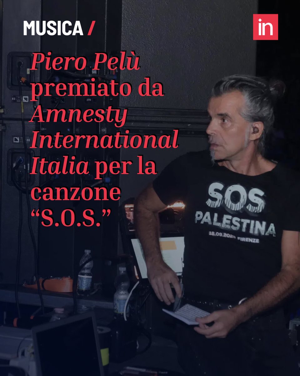 intoscana's tweet photo. Scritta, registrata e resa disponibile gratuitamente dallo stesso Pelù, SOS nasce dall’urgenza di dare voce, attraverso la musica, a quanto sta accadendo nei territori palestinesi occupati 📹 ᴅɪ Cᴏsᴛᴀɴᴢᴀ Bᴀʟᴅɪɴɪ https://t.co/veNwUNWzgL https://t.co/WCsuEid7Iw