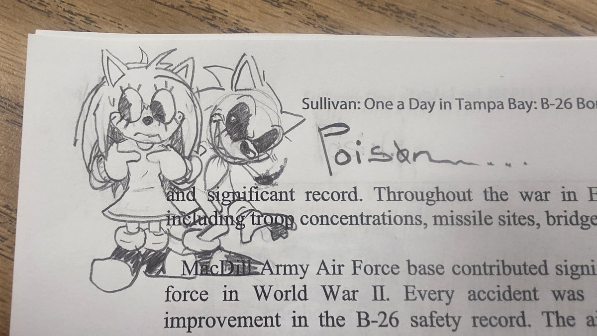 MYST5CRIMSON's tweet photo. First time drawing amy featuring poison https://t.co/bnGZ2A9q6B
