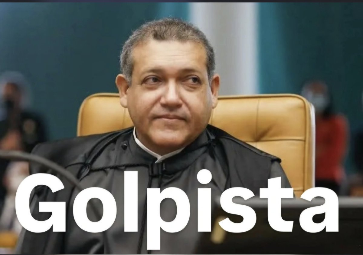 Susijacques's tweet photo. @diegoschueng Kassio, o VASSALO do bolsonarismo quer CALAR A DEMOCRACIA
#KassioGolpista 
#QueremNosCalar
#TseGolpista
#ExercitodoLulaCensurado https://t.co/78WgbeCDWo