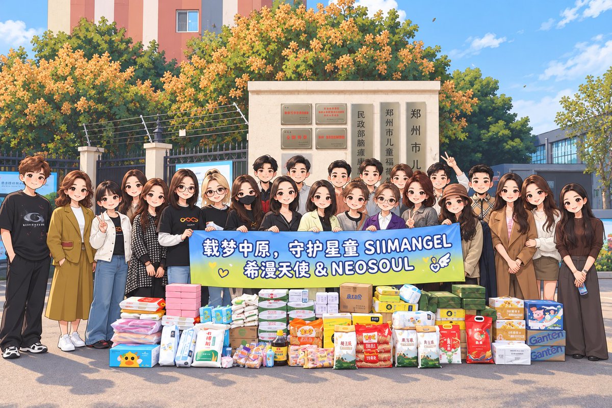 congge918's tweet photo. 今天走出门做了一件有意义的事情。

和一群有爱的小伙伴去了郑州儿童福利院。

感谢路遥 @LoyalSiman 的组织，让我们一同献爱心。

来到这里，看得越多，了解越多，心里越难受。

儿童福利院的孩子都是被父母遗弃才来到这里的。

因为不知道父母，所以这里的孩子都是福利院起的名字。

男孩都姓郑，女孩都姓周，他们都属于“郑周福利院”的孩子。

脑瘫、自闭症、孤独症、感官障碍、先天性缺陷...

每个孩子都让人心疼，让我没想到的是，孩子们在见到我们时会满脸笑容的挥手打招呼，让人心里一暖。

在这里的孩子同时也是“幸运”的，他们被照顾的很好，数百名老师和专业的人员在悉心照料。

虽非亲骨肉，依然父母心，这句话是孩子们上课大楼的入口标语，感谢政府有健全完善的政策保障福利院，让孩子们享受到无微不至的爱。

而且所有儿童福利院的孩子都会被养育到18岁，会给他们上课、培养兴趣爱好、针对性的做康复治疗等等。

18岁之后会送到社会福利院，一生都会得到照料，了解到这些心里安心多了。

我还了解到，儿童福利院是非常欢迎每个人的，可以去参观、去看望、去捐赠、去帮忙打扫卫生等等。

献出一点爱，孩子们也会过得更好。

在这里要给 @Simangel2025 希漫天使点个大大的赞！一直专注特殊儿童的公益事业，已经帮助过6000+的孩子们了，而且还会一直继续。

最后，很喜欢 baby 姐 @liuxiaoling933 的一句话： 愿善意不止于今天，愿每一个孩子都能被世界温柔以待。♥