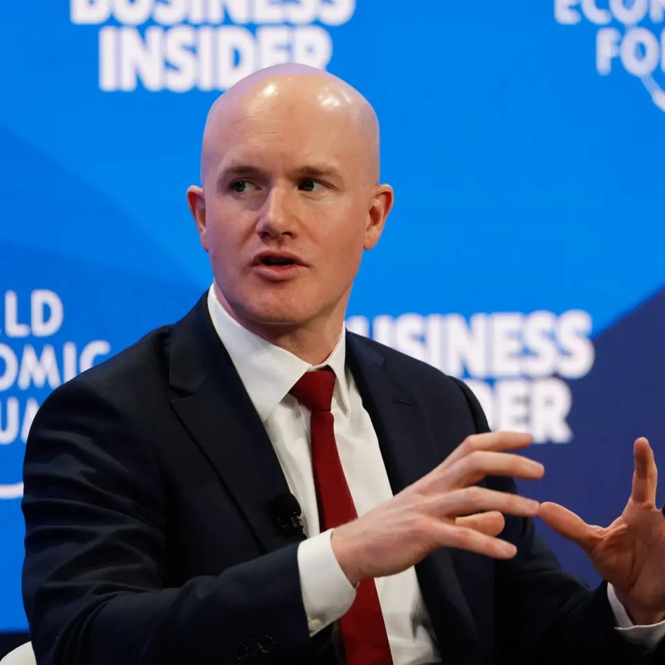 CryptooIndia's tweet photo. JUST IN: Coinbase CEO Brian Armstrong says AI agents could drive $5T in global commerce by 2030. https://t.co/woaGK2srvx
