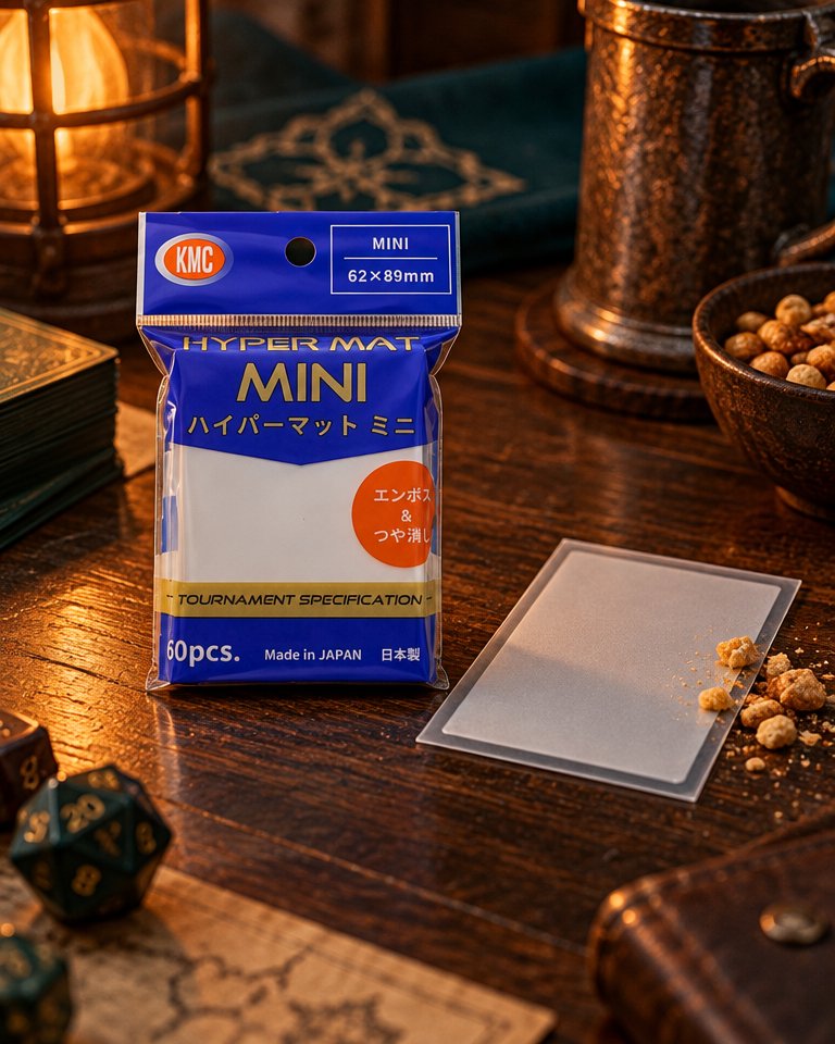 GameDungeon_se's tweet photo. KMC Small Sleeves Hyper MAT mini White, matt, premium skydd för mini-kort. 60 st/pkt, minskar bländning och känns bra i handen. Slitstarkt med Rufus-teknologi. Perfekt för samlare och spelare. #CardProtection #MiniCards Tap the link in bio. https://t.co/cLpUDlf5gV