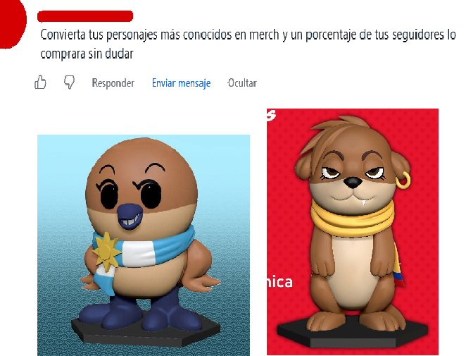 RevovT's tweet photo. las dichosas figuras, tina si se llego a vender todas las producidas

el problema fue que el que gestionaba estas cosas 
no me escucho en el momento que le dije que era mala idea vender una nutria Colombiana, provocando que fuera un fracaso económico, arruinando las cosas https://t.co/h6vkwEXS3y