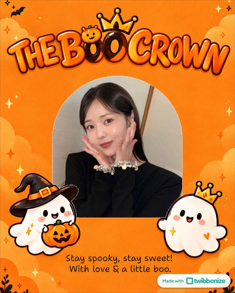 soobinms's tweet photo. @HUENlNGKAlll Paid &amp; ready to be boo-tiful! 👻👑 My Boo Crowns treats are claimed. Trick or treat! 🧡 https://t.co/VP3OlPt3rs
