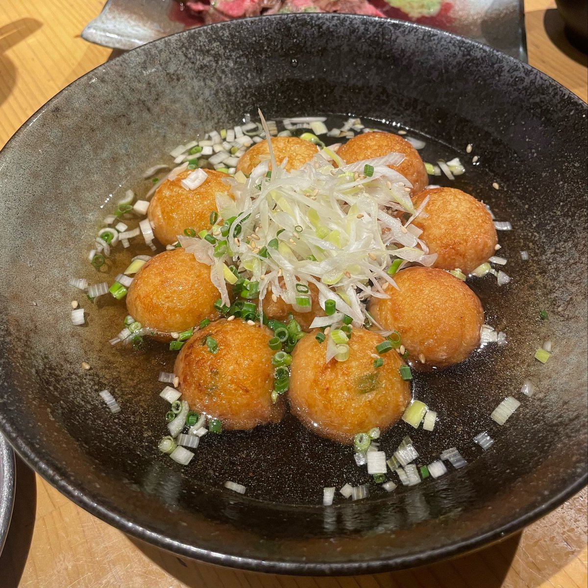 gem_philia's tweet photo. 居酒屋の一品料理、AIが生成したやつみたいだった。 https://t.co/orUg5GCPJr