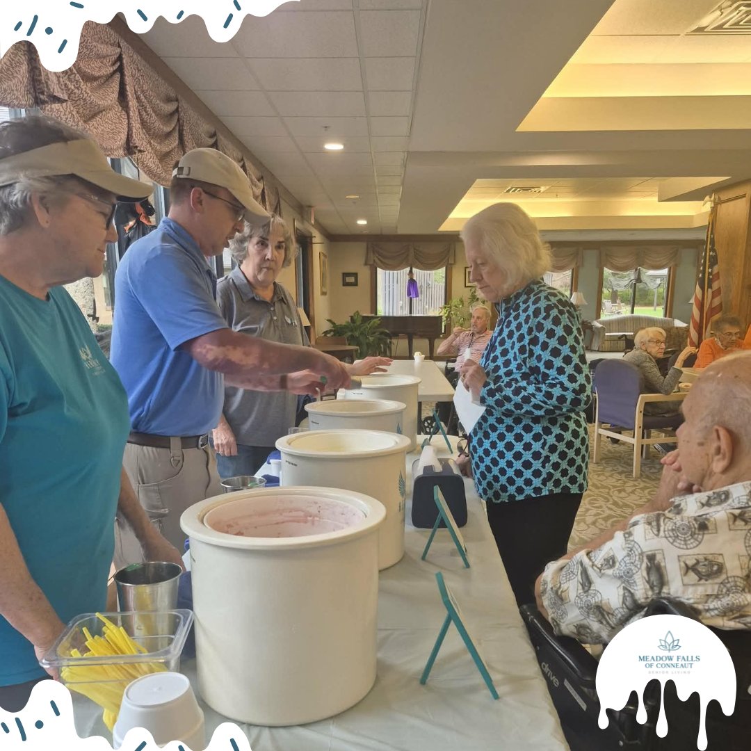 MeadowConneaut's tweet photo. 🍦😋 Sweet surprise! A big thank-you to Heavenly Creamery for bringing us ice cream and adding an extra scoop of happiness to our day. We appreciate your kindness! 💙🍨
#HeavenlyCreamery #IceCreamSocial https://t.co/BiJS5CWCxo