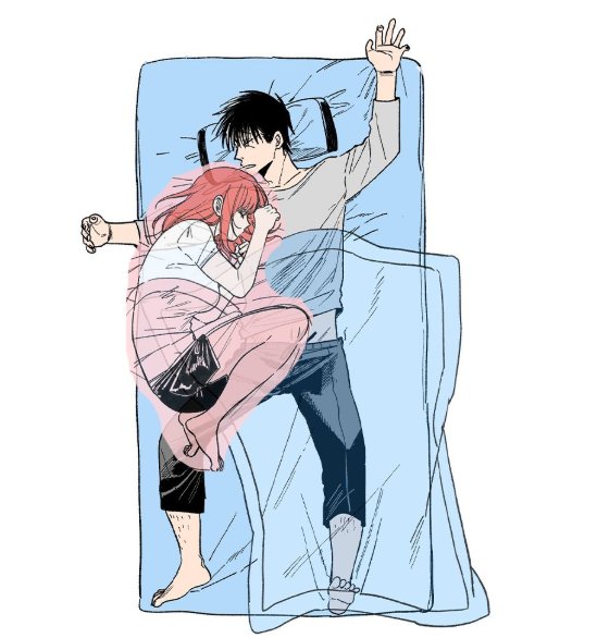 Welouss's tweet photo. Si Sasaki y Tayama en el capitulo 68 no terminan asi, estaré decepcionado, te reto Jinushi https://t.co/sObSspaVj2