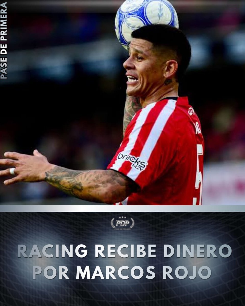 PaseDePrimeraok's tweet photo. 🚨 RACING RECIBIRÁ U$S 200.000 POR LA CLASIFICACIÓN DE #ESTUDIANTES

La Academia cobrará ese monto por una cláusula incluida en la negociación por #MarcosRojo, tras el pase del #Pincha a la final de la #CopaLibertadores. https://t.co/dIPlCDrOSq