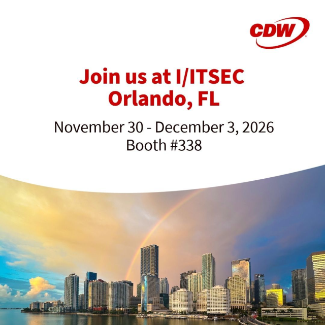 Mobility_Man's tweet photo. The future of mission-ready technology starts with the right conversations. Great to see @CDWCorp heading to I/ITSEC. Learn more and make Booth #338 part of your visit. https://t.co/D9WSMfbo4k https://t.co/tTu6zk4DdJ